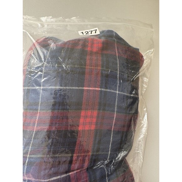 Sports Afield Blue Red Plaid Thermal Lined Flannel Shirt Shacket Men’s XL - Picture 8 of 8